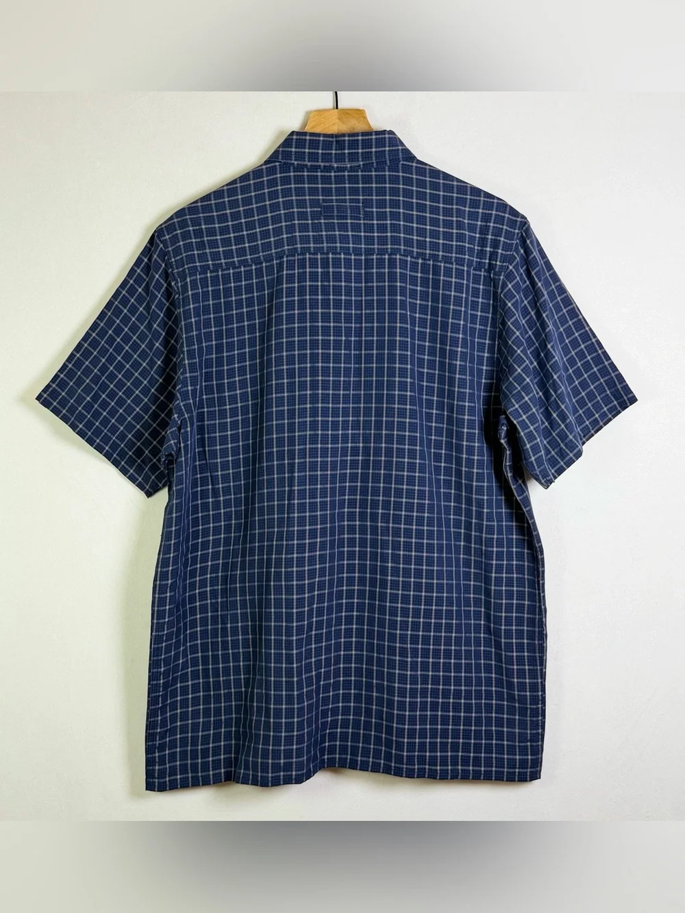 The North Face Men’s Sz M Vintage Y2K Plaid Modal Hiking Travel Shirt Gorpcore